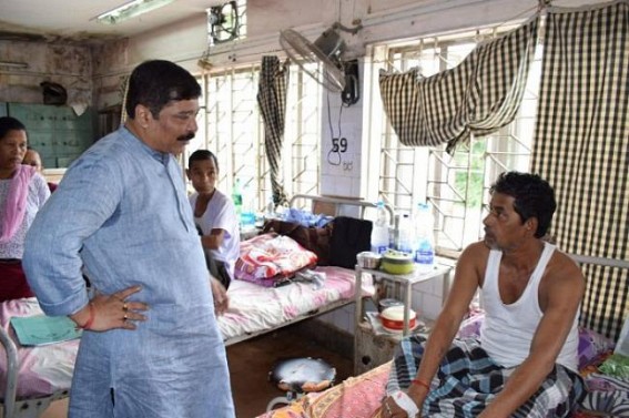 State Govt yet to answer public reason behind terminating Health Minister Sudip Barman from cabinet : BJP denies ‘Anti-Party’ activity charge against Barman State Govt yet to answer public reason behind terminating Health Minister Sudip Barman from cabinet : BJP denies ‘Anti-Party’ activity charge against Barman